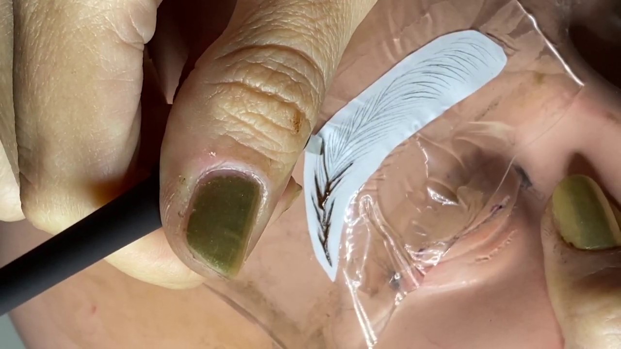 Microblading Transparent Practice Skin!