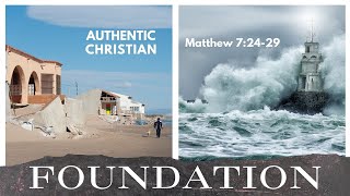 Foundations - Matthew 7:15-29