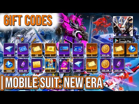 Mobile Suit: New Era | All 4 Working Gift Codes & Redeem Guide | Active Mobile Suit New Era Code