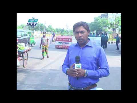 রাজধানীর বিজয়স্বরনী থেকে লকডাউনের খবর জানাচ্ছেন সাইদুল ইসলাম