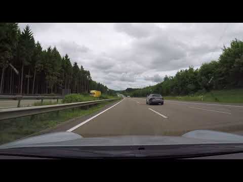 Porsche 911 Sport Classic caught at 170mph on the German Autobahn