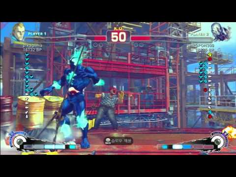 SSF4 Rank Match  pikagoma (AB)  vs  HIROPON309 (SE)