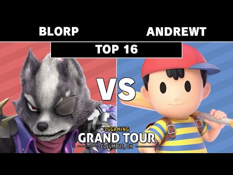2GG Grand Tour Ohio - Blorp (Wolf) VS AndrewT (Ness) - Smash Ultimate - Top 16