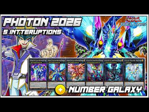 5 INTERRUPTIONS (3 NEGATES)?! Galaxy Photon 2026 Is CRAZY! [Yu-Gi-Oh! Duel Links]