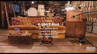 Video thumbnail for Snacks 033: Guild S-200 T-Bird, Antique Burst by Russo Music