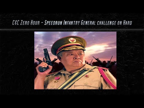 [C&C Zero Hour] Speedrun practice - Infantry Challenge on Hard Mode