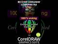 How To Recover Corrupt File In Coreldraw Corrupt File Coreldraw M Open Kese Kre Coreldraw