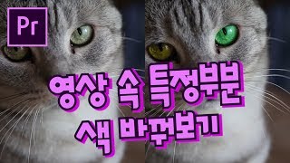 프리미어프로 야매강좌 67강 특정부분 색 바꿔보기