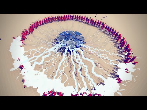 100x WIZARD vs LAST EVERY UNIT - Totally Accurate Battle Simulator TABS