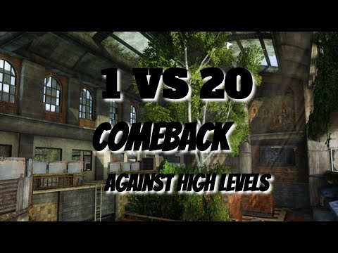 1 VS 20 Comeback Against High Levels on Bus Depot - The Last Of Us Remastered 4K!