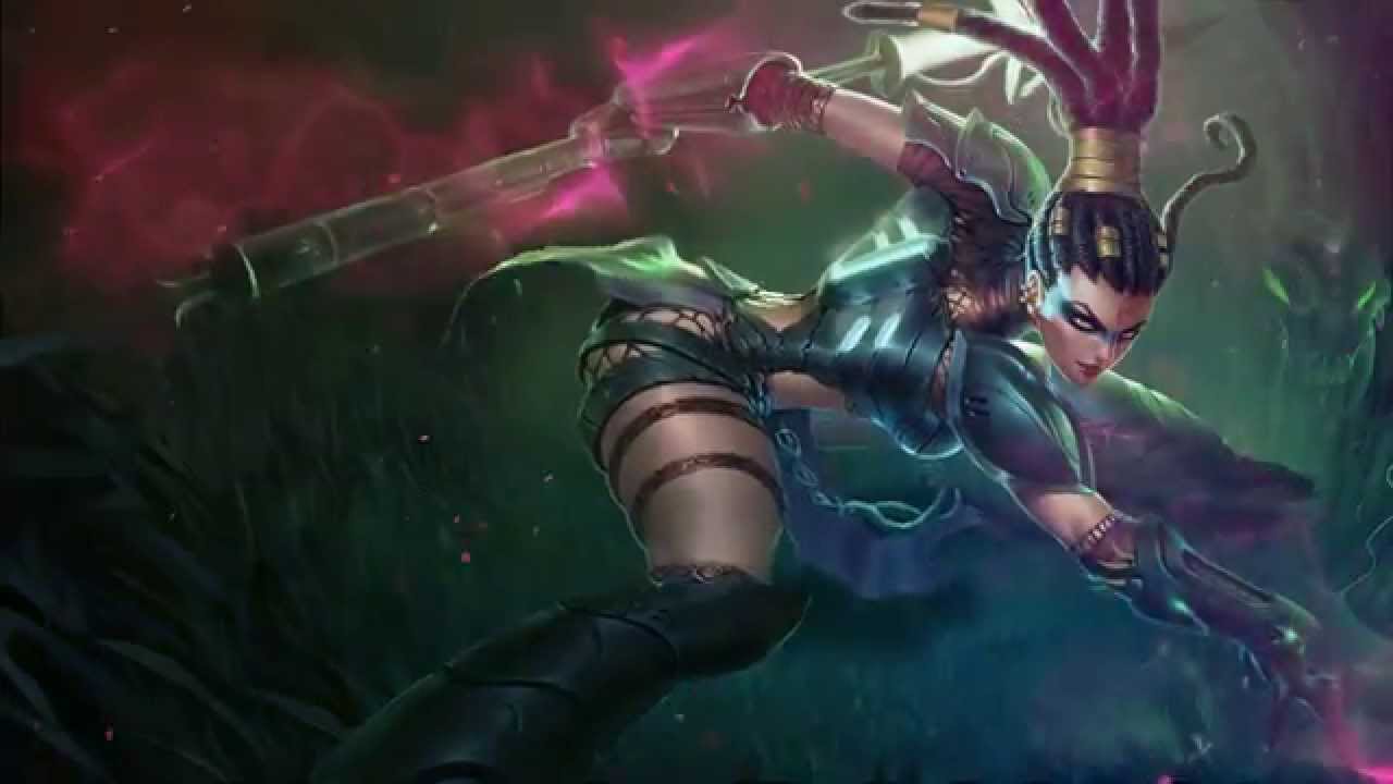 Liên Minh Huyền Thoại: Nidalee mông cong tít gợi cảm ^^