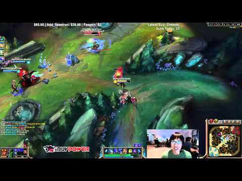 CLG Ranked 5s vs Liquid Peter and Friends - Doublelift plays Jarvan - League of Legends Gameplay