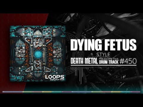 Death Metal Drum Track / Dying Fetus Style / 180 bpm