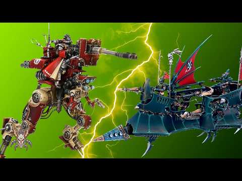 NEW Balance Points - Adeptus Mechanicus vs Drukhari Warhammer 40k Battle Report | Skaredcast