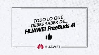 Huawei FreeBuds 4i: Descubre la mejor EXPERIENCIA de sonido anuncio