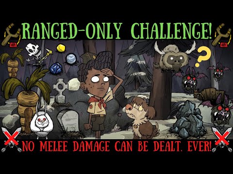 Ranged Only Challenge - A Better Future Underground! [Don't Starve Together]