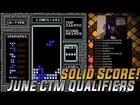 Classic Tetris Monthly June Qualifiers