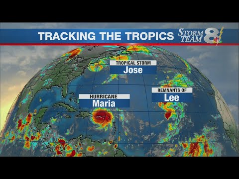 Storm Team 8 Meteorologist Ian Oliver Tracking the Tropics on Wednesday