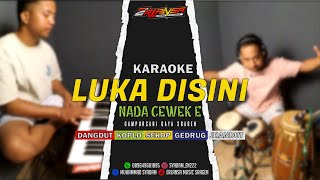Download lagu LUKA DISINI KARAOKE - NADA CEWEK E mp3