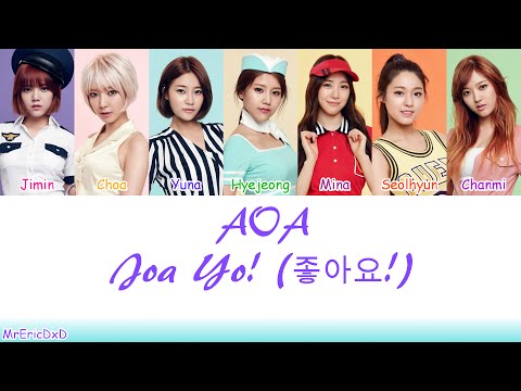 AOA (에이오에이): Joa Yo! (좋아요!) Lyrics