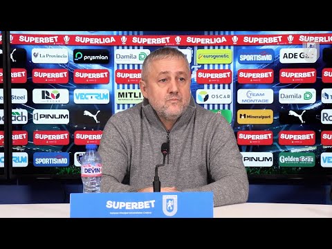 Extraordinary press conference University of Craiova