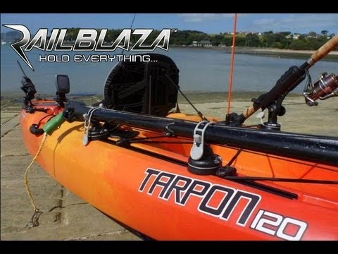 Acessories and Mounts for Tarpon 120 Wilderness Systems Kayak with RAILBLAZA