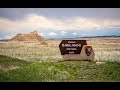 Los sorprendentes depósitos geológicos del Parque Nacional Badlands, South Dakota