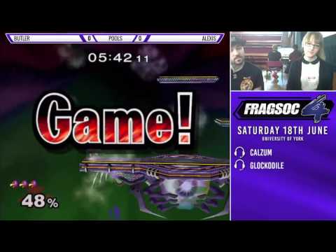 Fragsoc 4 Pools - Butler (Fox) vs Alexis (Falco)