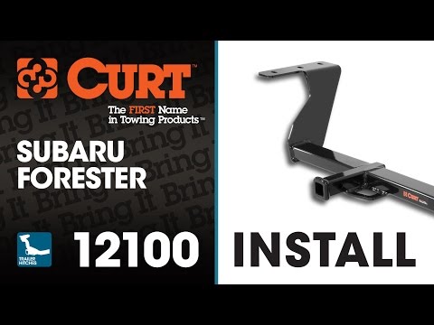 Trailer Hitch Installation: CURT 12100 on Subaru Forester