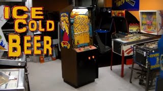 1983 Alcohol Themed "Ice Cold Beer" arcade Machine!!!