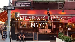 Pizza review: Lombardi’s Pizza, America’s First Pizzeria (NYC) .