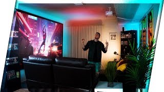 HUGE Home Theater Living Room Setup (2019)