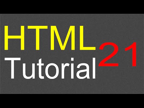 HTML Tutorial for Beginners 21 Escape characters