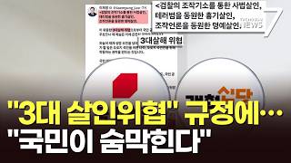 '조작기소' 등 3대 살해 위협 李 언급에 野 법치주의 유린 반발 [뉴스7]