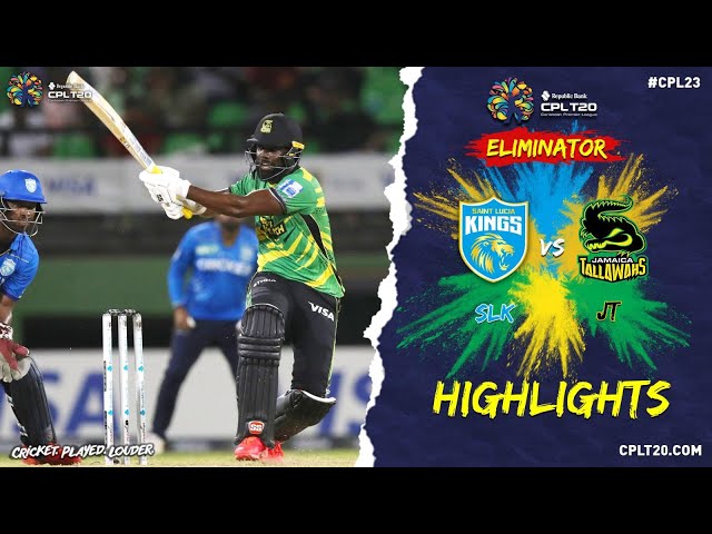 Highlights | St Lucia Kings vs Jamaica Tallawahs – CPL 2023