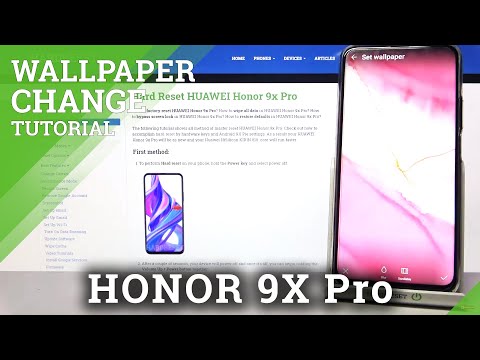 Default Wallpapers in Honor 9x Pro –Update Home Screen Look