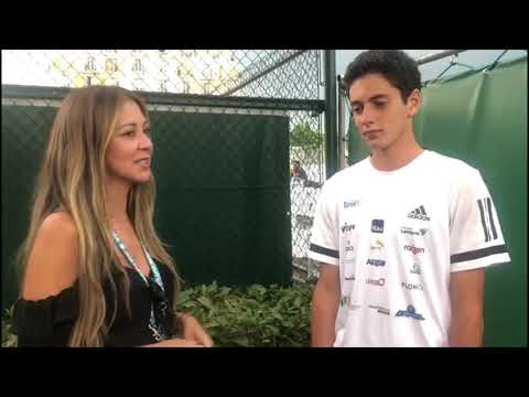 Matheus Pucinelli, campeão juvenil de duplas em Roland Garros