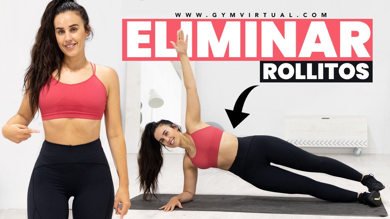 Eliminar rollitos | ABDOMEN CINTURA Y ESPALDA BAJA | 10 minutos