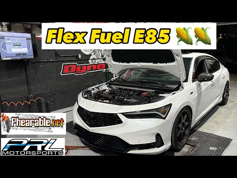 2023 Acura Integra A-Spec - Dyno Pulls // PRL Wi-Fi E85 Flex Fuel Kit & Phearable Tune (Episode 10)