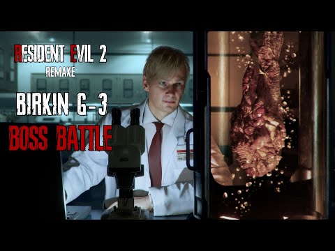 Resident Evil 2 Remake | William Birkin Boss Battle (G-Stage 3 Mutation)