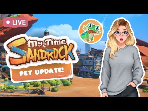 🔴 My First PET & Taming Monsters in My Time at Sandrock! 🦎