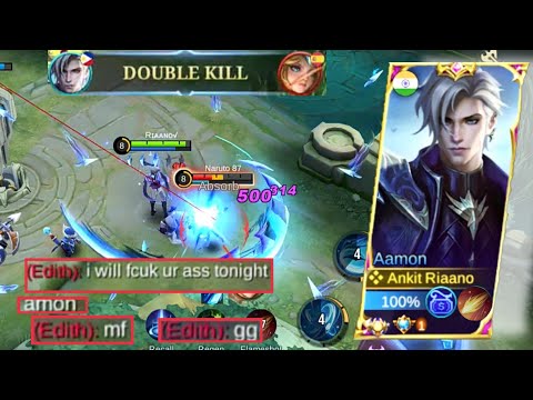 Offlane Aamon With Flame Shot Spell Amazing 🤯 ||| Mobile Legends