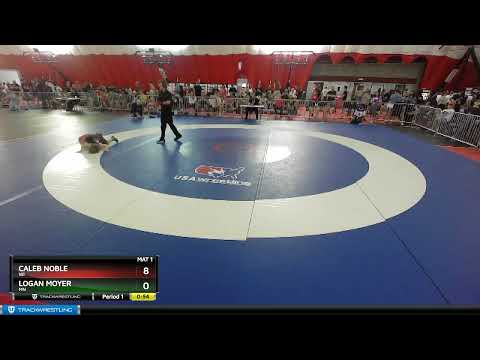 88 Lbs Round 5 - Caleb Noble, WI Vs Logan Moyer, MN 0d60
