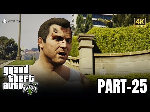 GTA V Gameplay Walkthrough Part-25 (PS5 4K HDR)