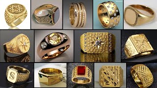Good Looking Gold ring for jants | Antique Gold Ring designs | latest gold ring for male