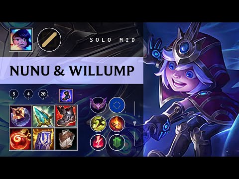 Nunu & Willump Mid vs Irelia - EUW Master Patch 26.01