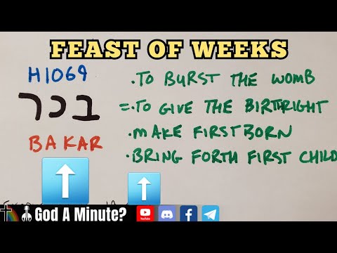 When Is The Feast Of Weeks? Shavuot? When Is The Child Born? Rapture Soon