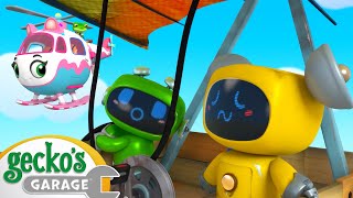 Flying Mechanicals | Gecko's Garage | Moonbug Kids - Play and Learn