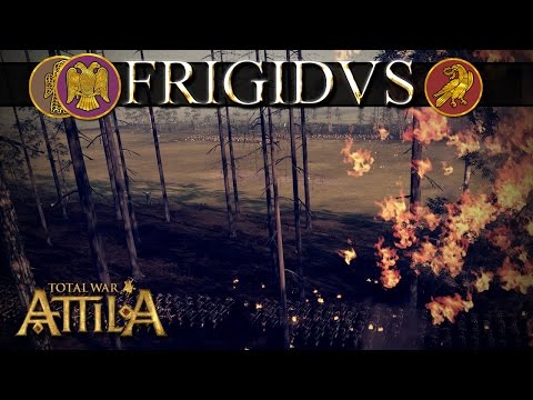 Total War Attila Historical Battle - Frigidus River - Legendary Difficulty