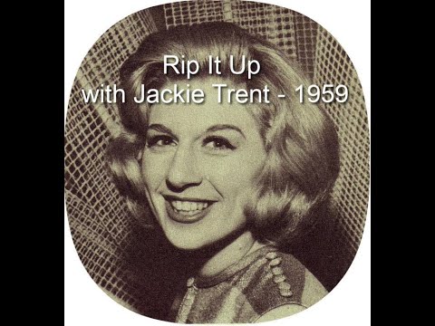 Jackie Trent. Rip It Up. 1959 - German Radio Broadcast.